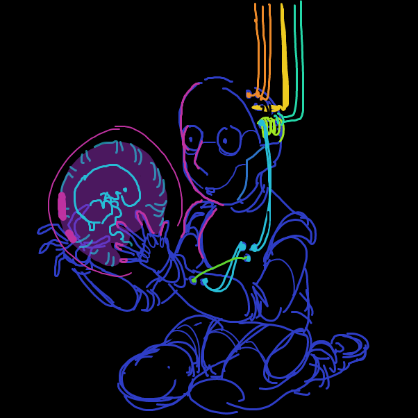  - Online Drawing Game Comic Strip Panel by Chumky