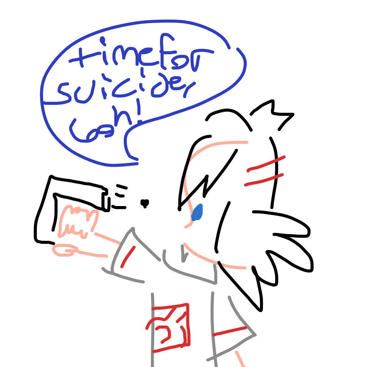  - Online Drawing Game Comic Strip Panel by Goh