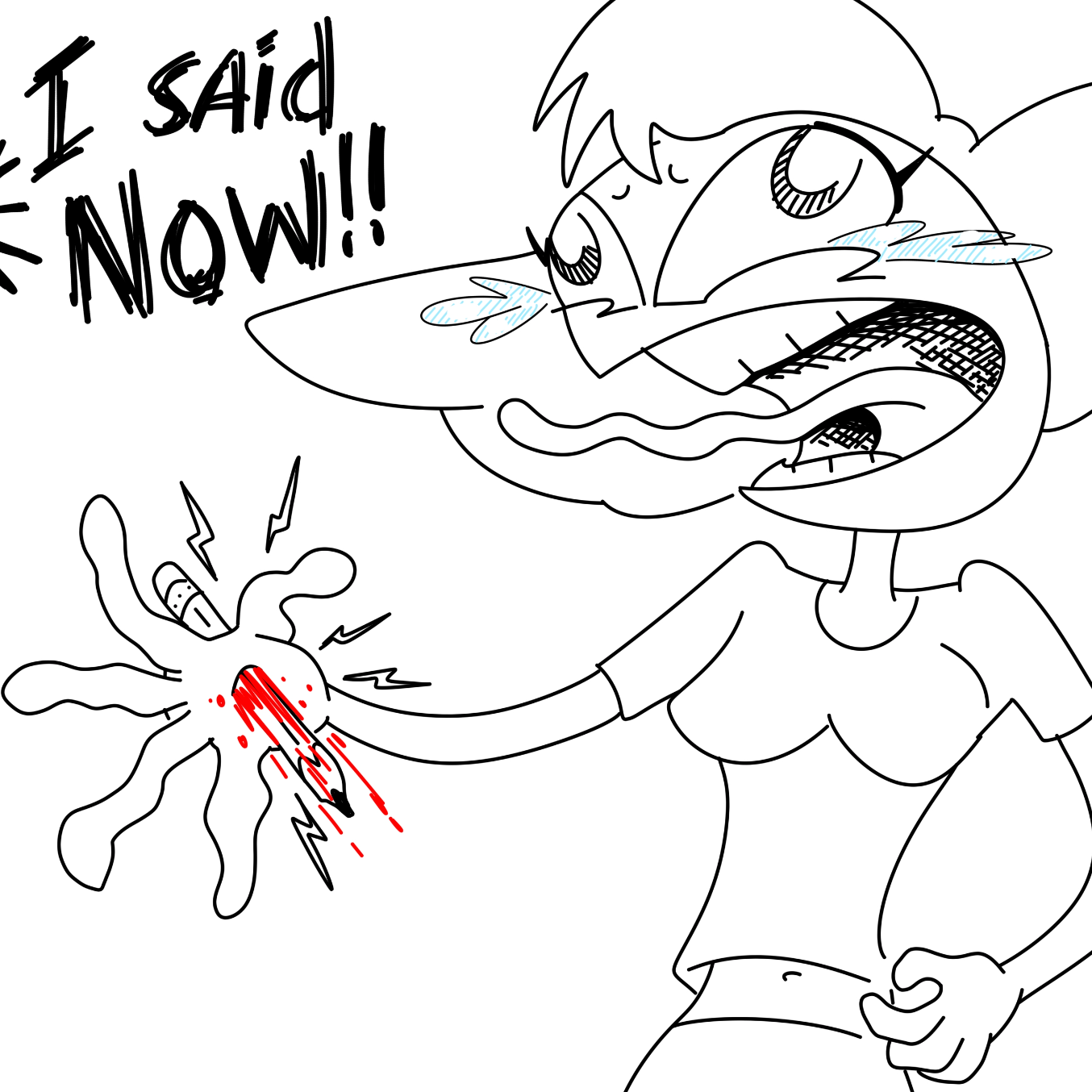  - Online Drawing Game Comic Strip Panel by Wizard Croissant