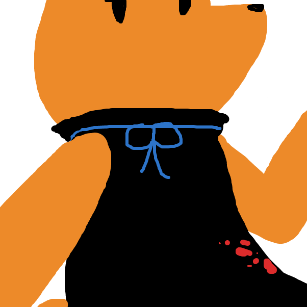 Drawing in Selfie by Derren