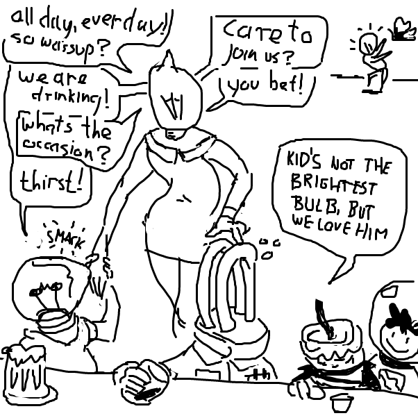  - Online Drawing Game Comic Strip Panel by Peyocay