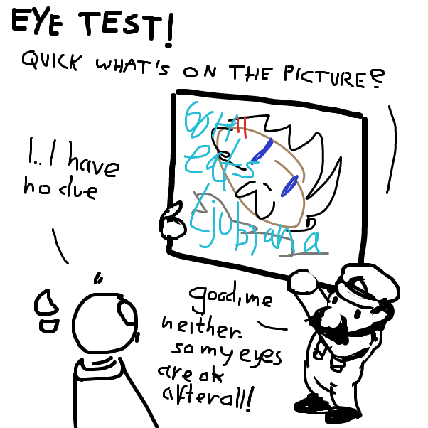 my hands reach far! - Online Drawing Game Comic Strip Panel by Peyocay