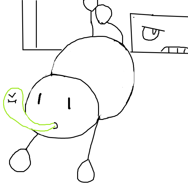 Drawing in Sandwich IV: OUTTA MY HOUSE!!!!! by Derren