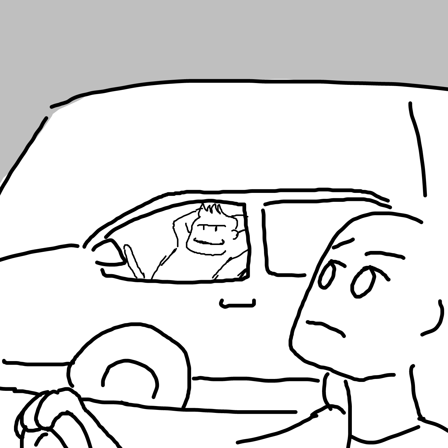 Liked webcomic Self driving car