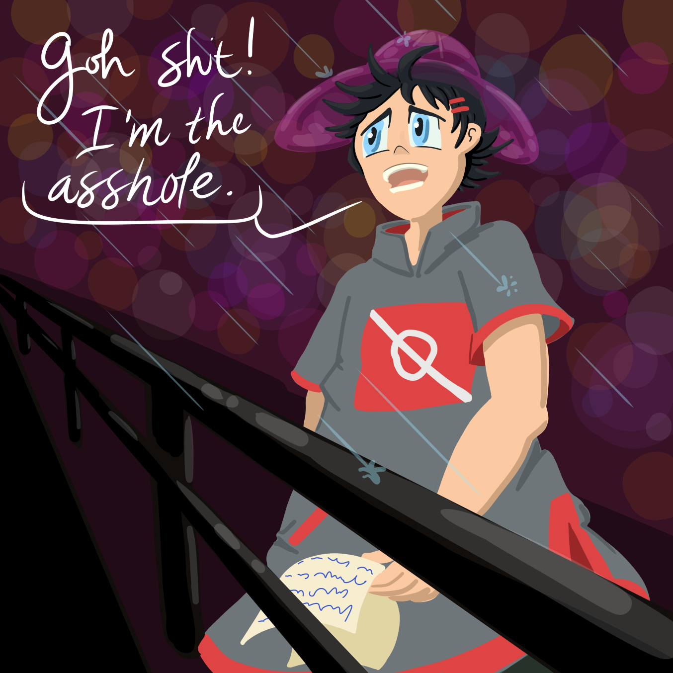  - Online Drawing Game Comic Strip Panel by Wizard Croissant