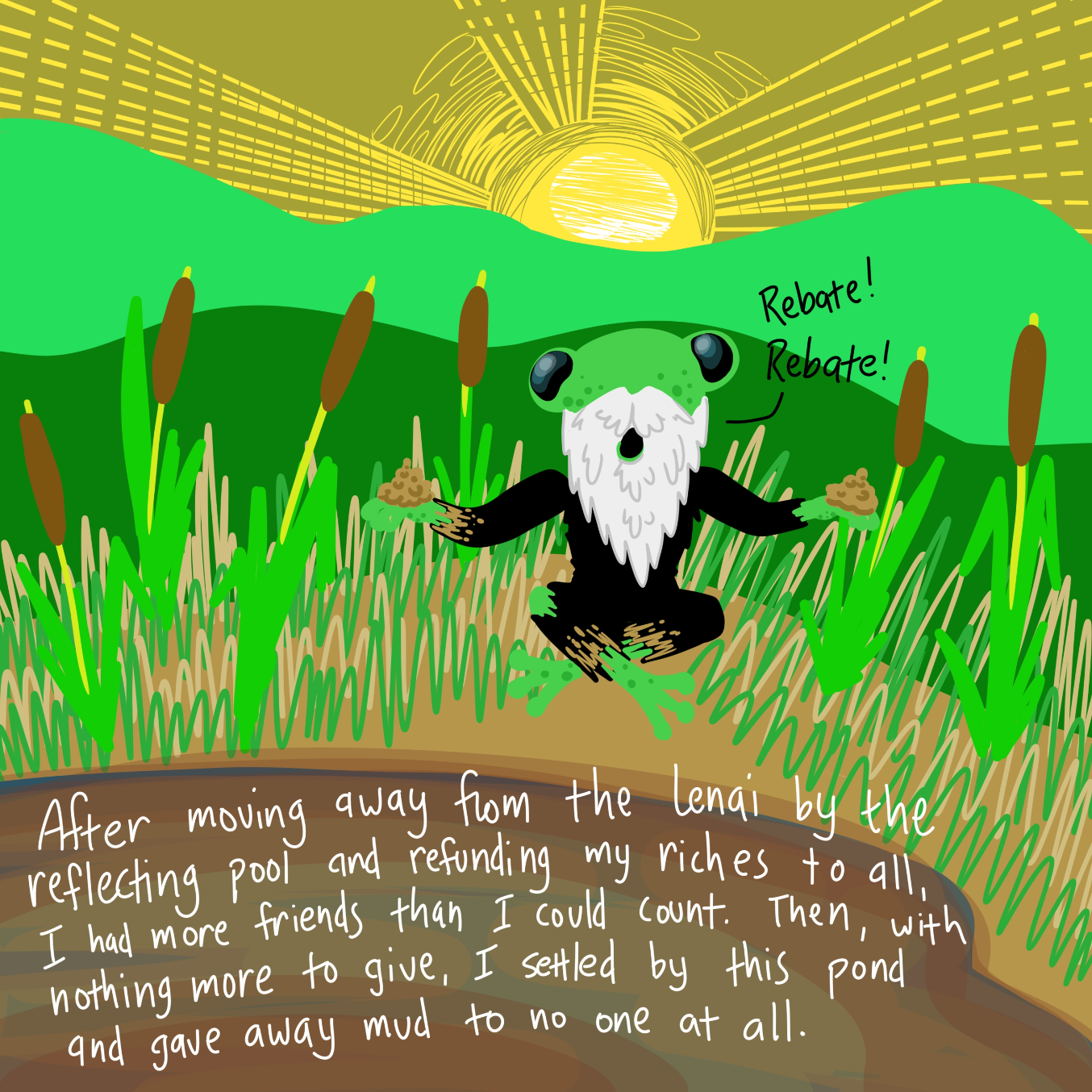  - Online Drawing Game Comic Strip Panel by Wizard Croissant