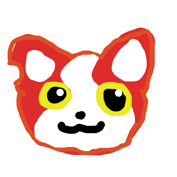 Drawing in Yo-kai Watch by Nyantendo