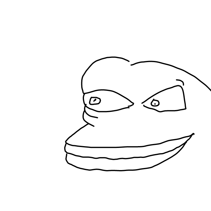 Drawing in test by Mozart