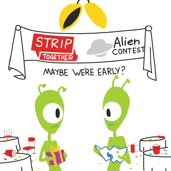 Liked webcomic Alien Contest . . .