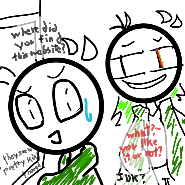 Drawing in first time in this website by FifaSam