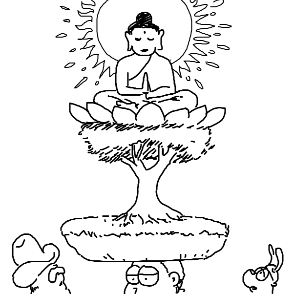 Amitabha - Online Drawing Game Comic Strip Panel by Fathur