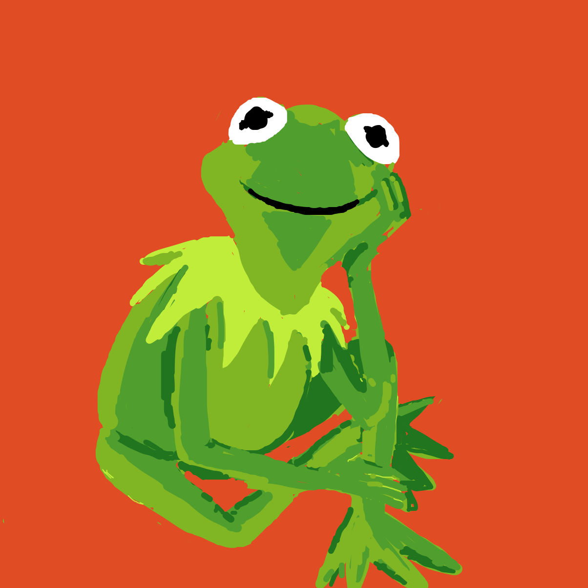 Drawing in monochromatic jam by Kittensplease