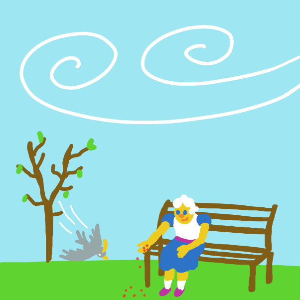 Drawing in Bird by EggLeon