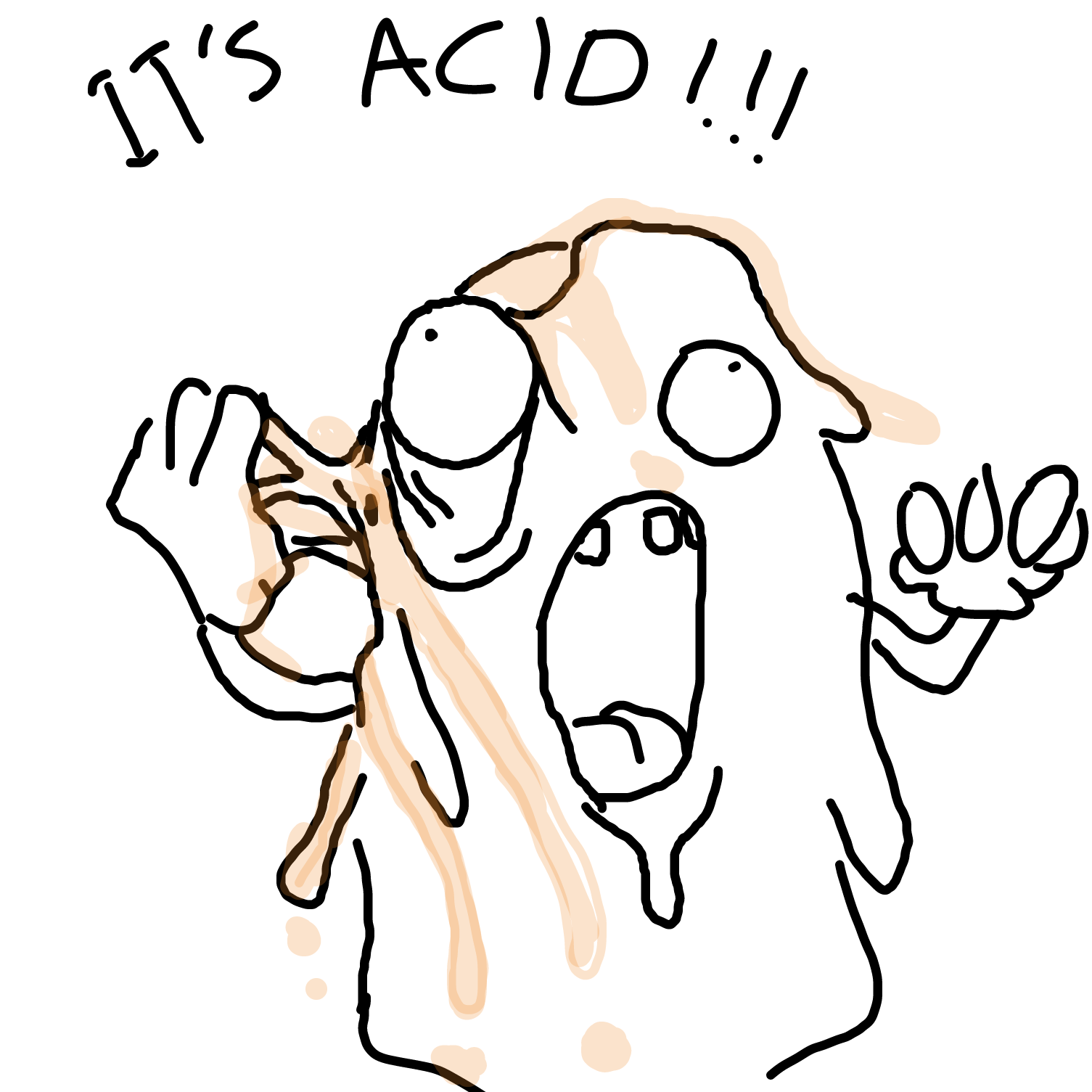 Drawing in Lone Pancake In Breakfast Land by Sabandija