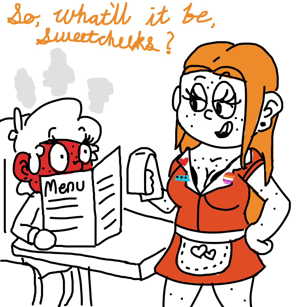 Drawing in What'll it be? by CherryFlavored