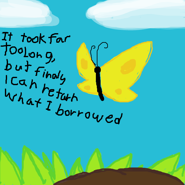 Drawing in Adventurer's End by Derren