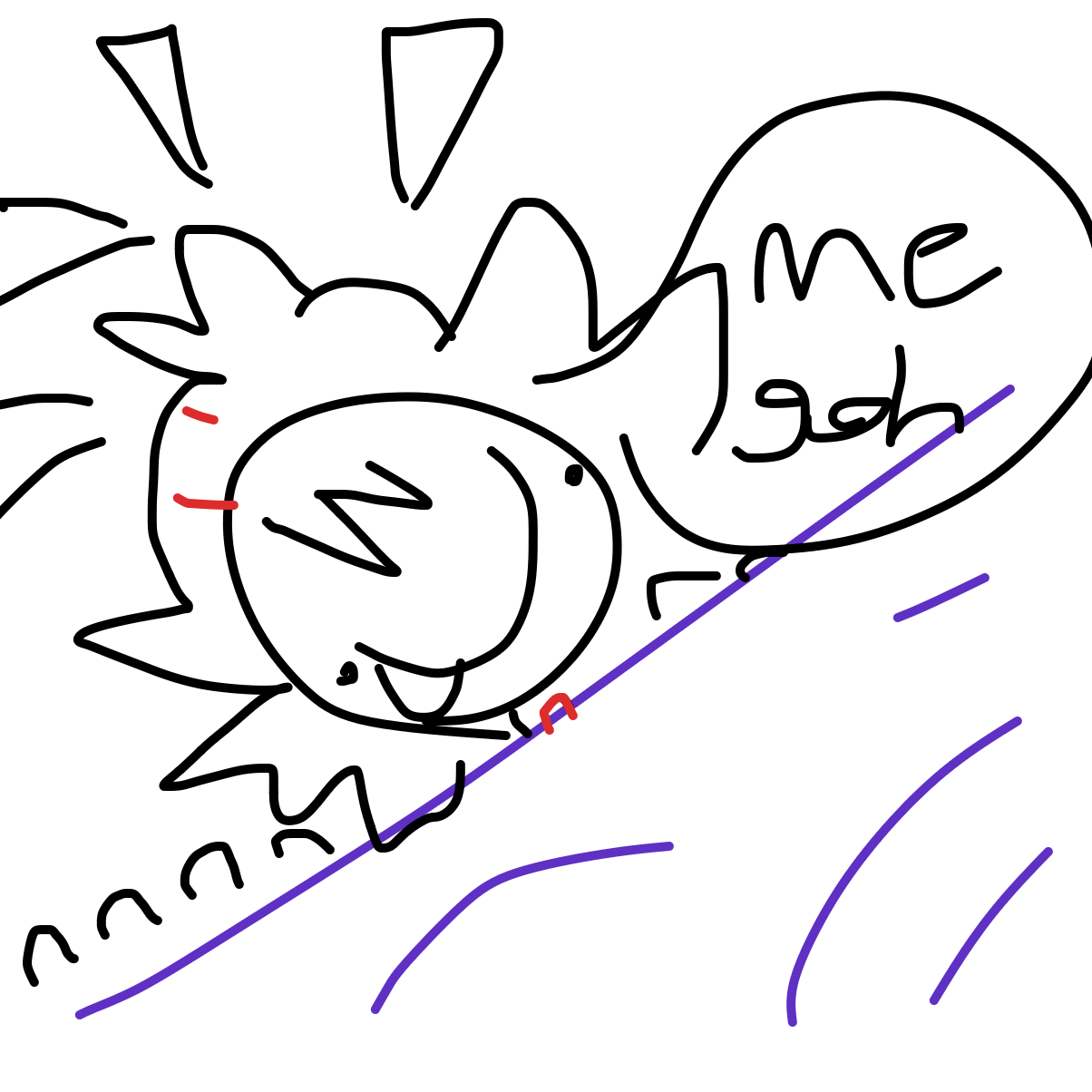 Drawing in Sally Mander And The Night Crawlers by Goh