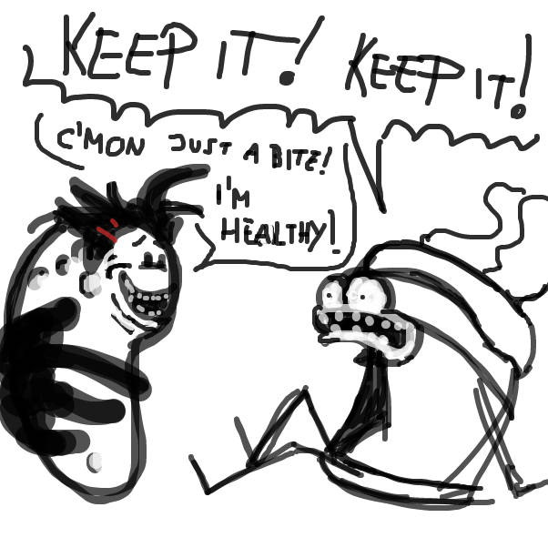 "Here comes the airplane: brbrbrbrbrbrrr" - Online Drawing Game Comic Strip Panel by Peyocay