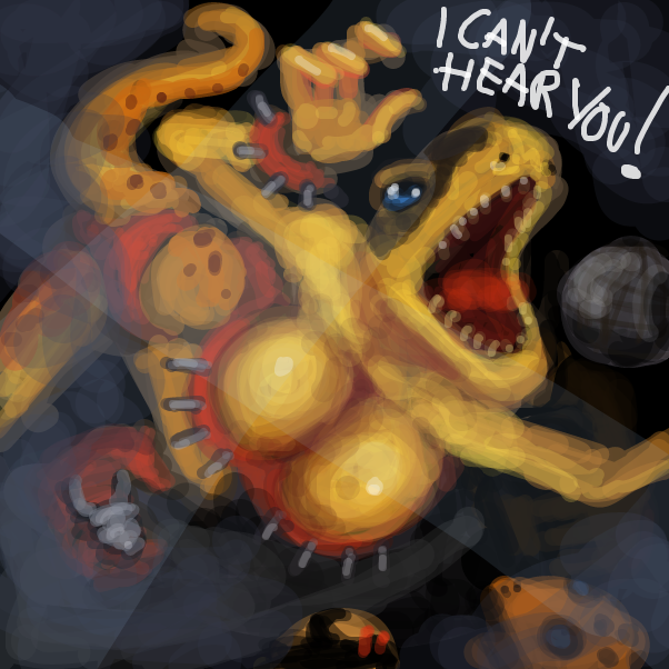 let's share a hamster after the concert  - Online Drawing Game Comic Strip Panel by Peyocay