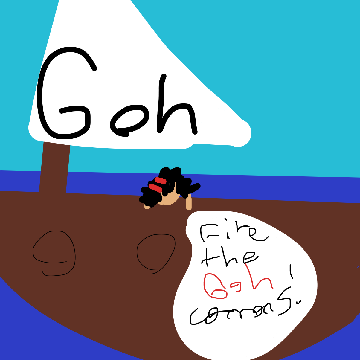  - Online Drawing Game Comic Strip Panel by Goh