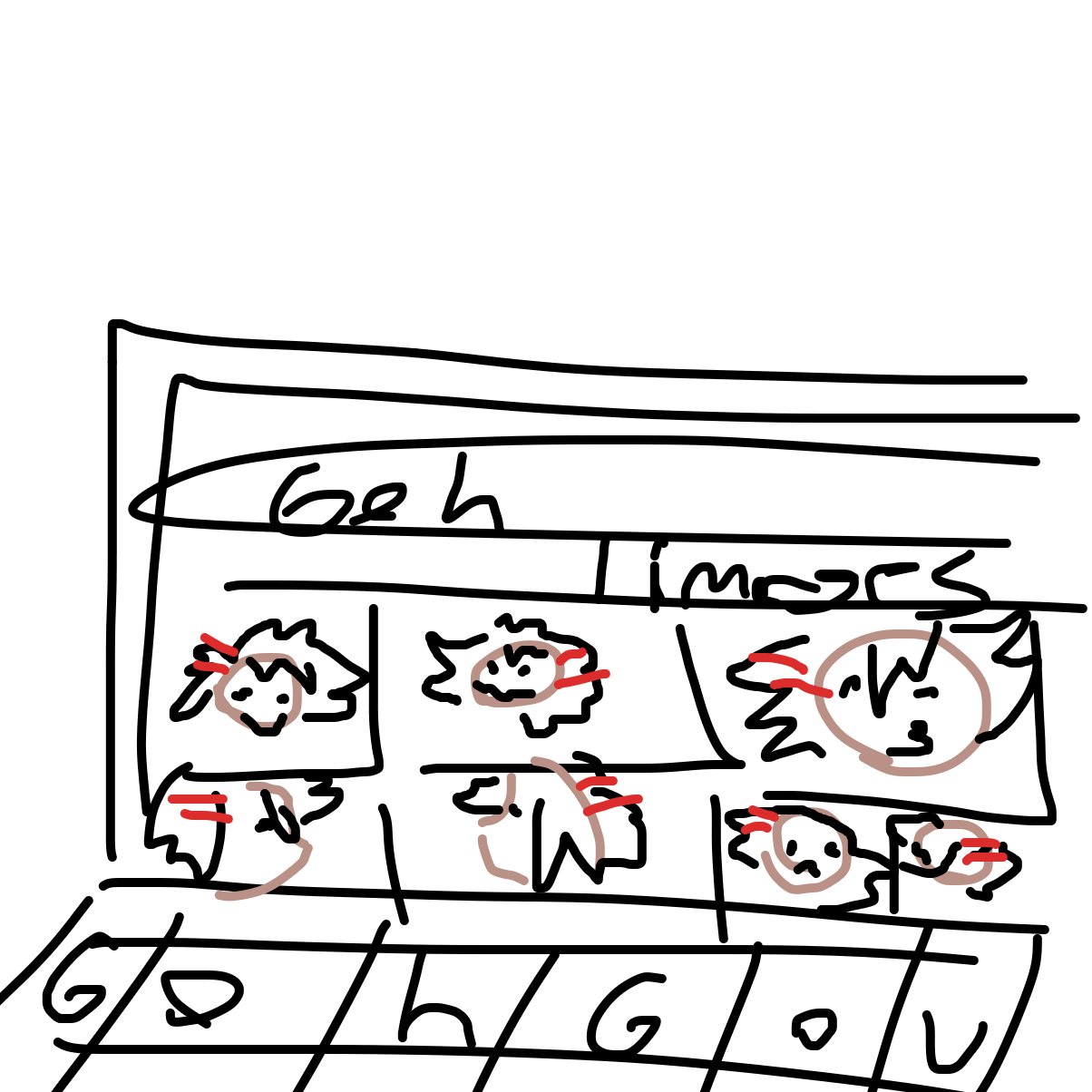  - Online Drawing Game Comic Strip Panel by Goh