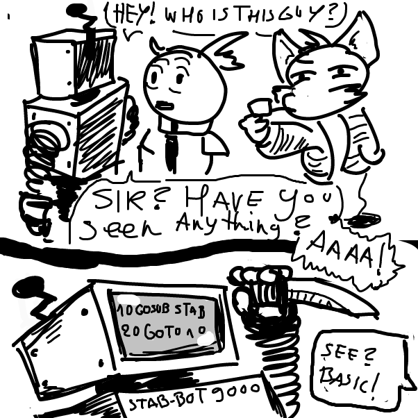 built to kill - Online Drawing Game Comic Strip Panel by Peyocay