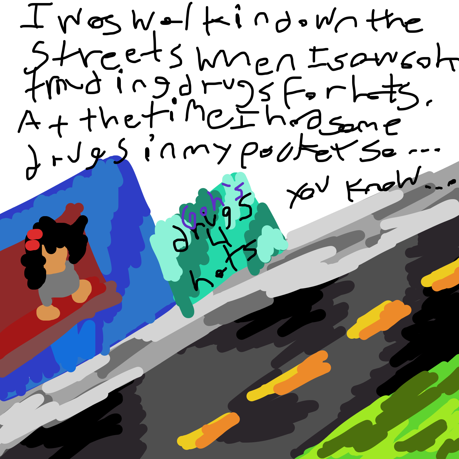 Drawing in HAT by Goh