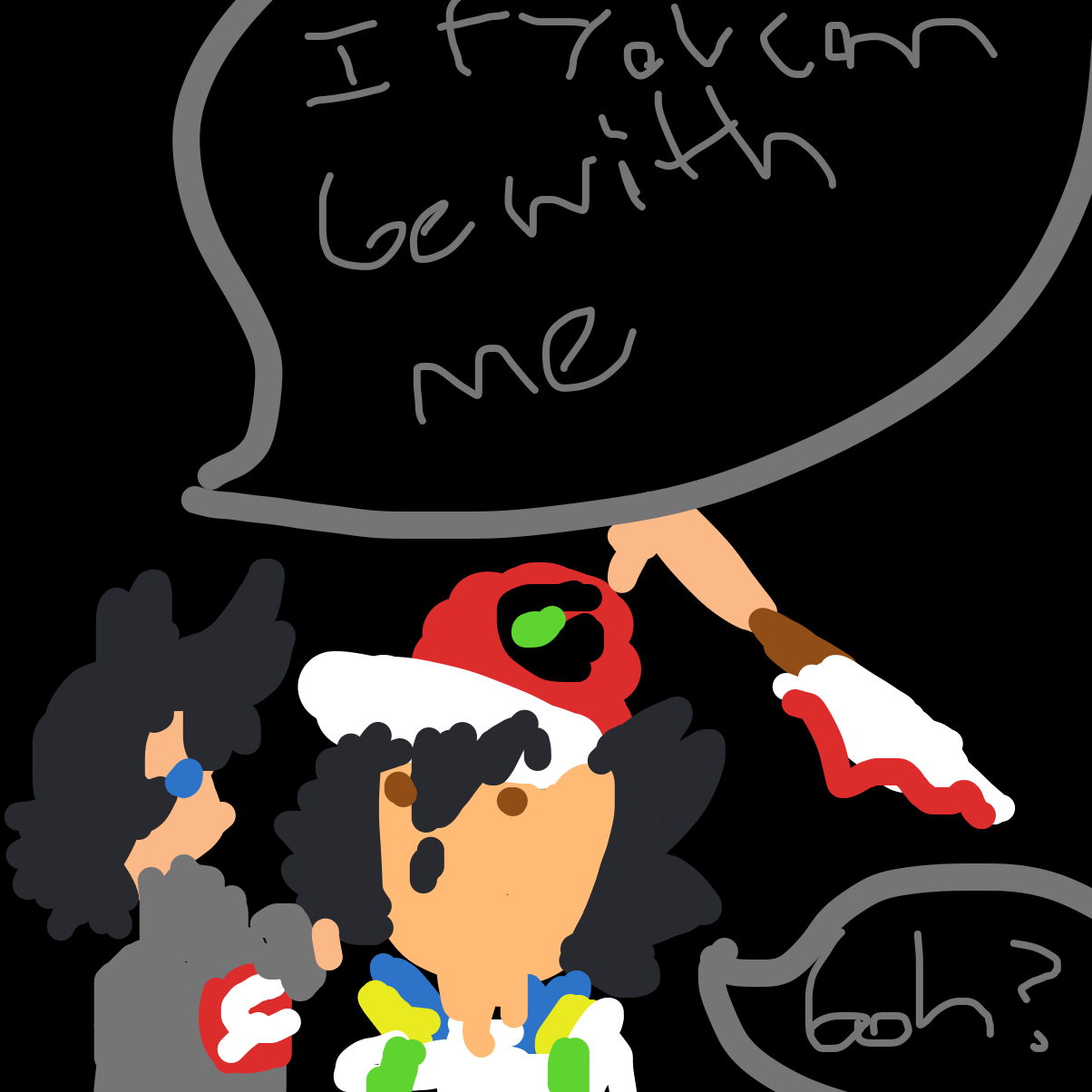 Drawing in Not Alone  by Goh