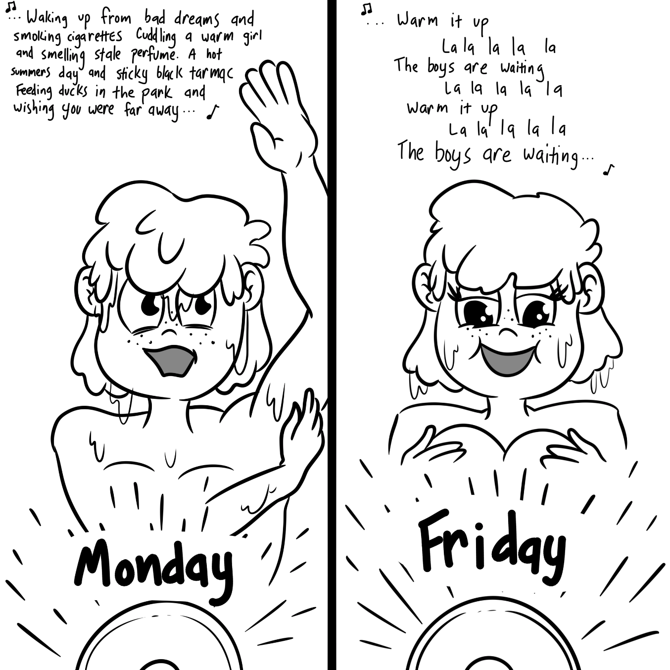  - Online Drawing Game Comic Strip Panel by Wizard Croissant