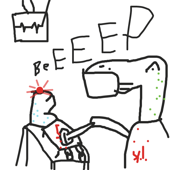 Drawing in True bravery by Beepadoobop