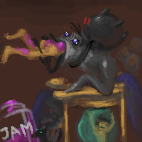 Liked webcomic Draw a goh contest