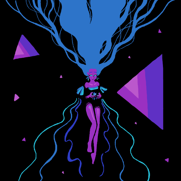 Drawing in ⠀ by EggLeon