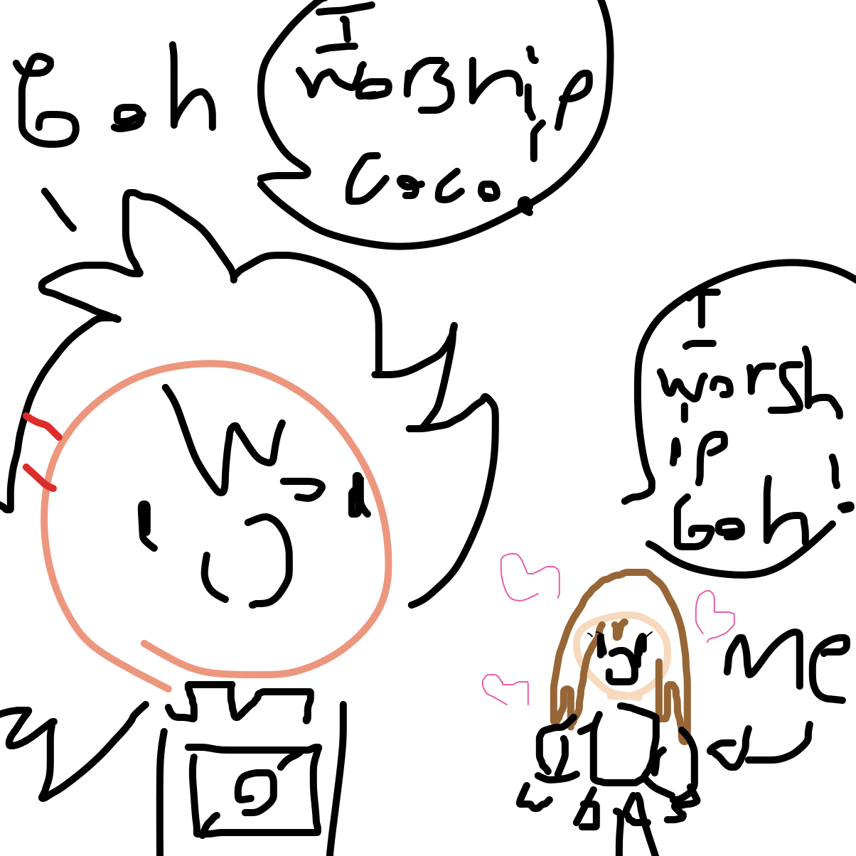 Drawing in Goodbye Coco! by Goh