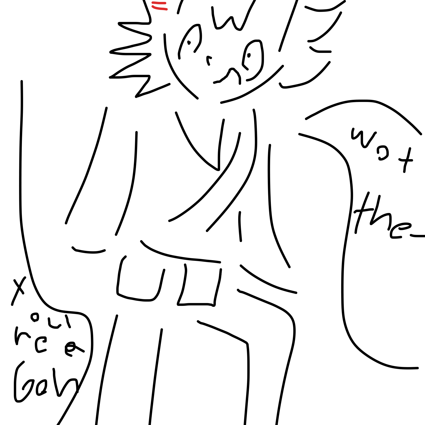 Drawing in Lukie Skywokker by Goh