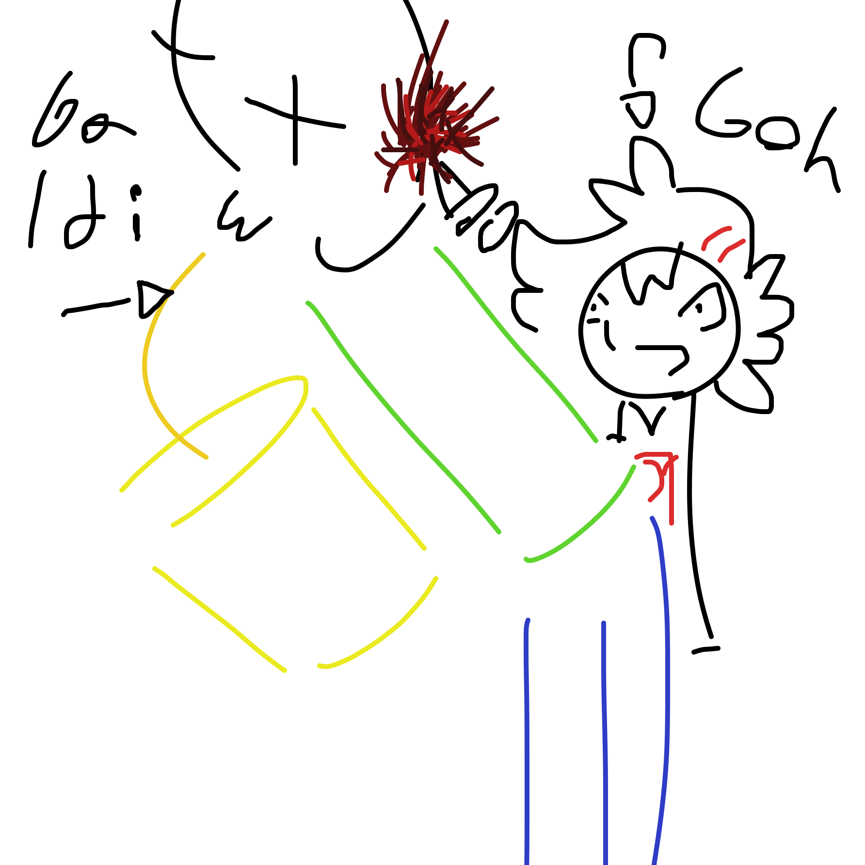 Drawing in ⠀ by Goh