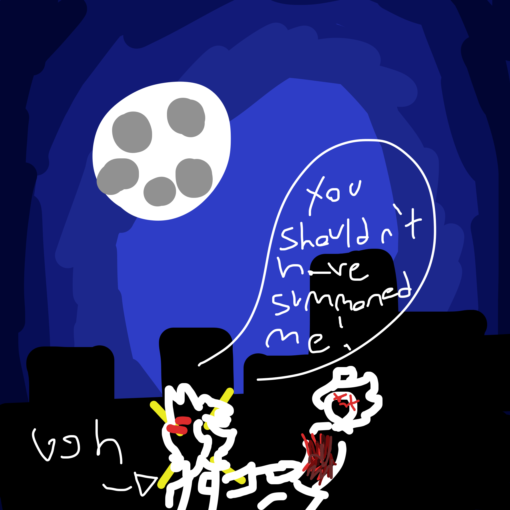 Drawing in ⠀ by Goh