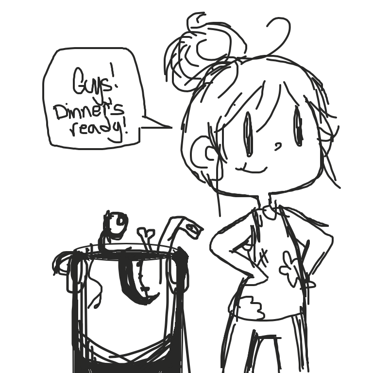  - Online Drawing Game Comic Strip Panel by Juleefish 