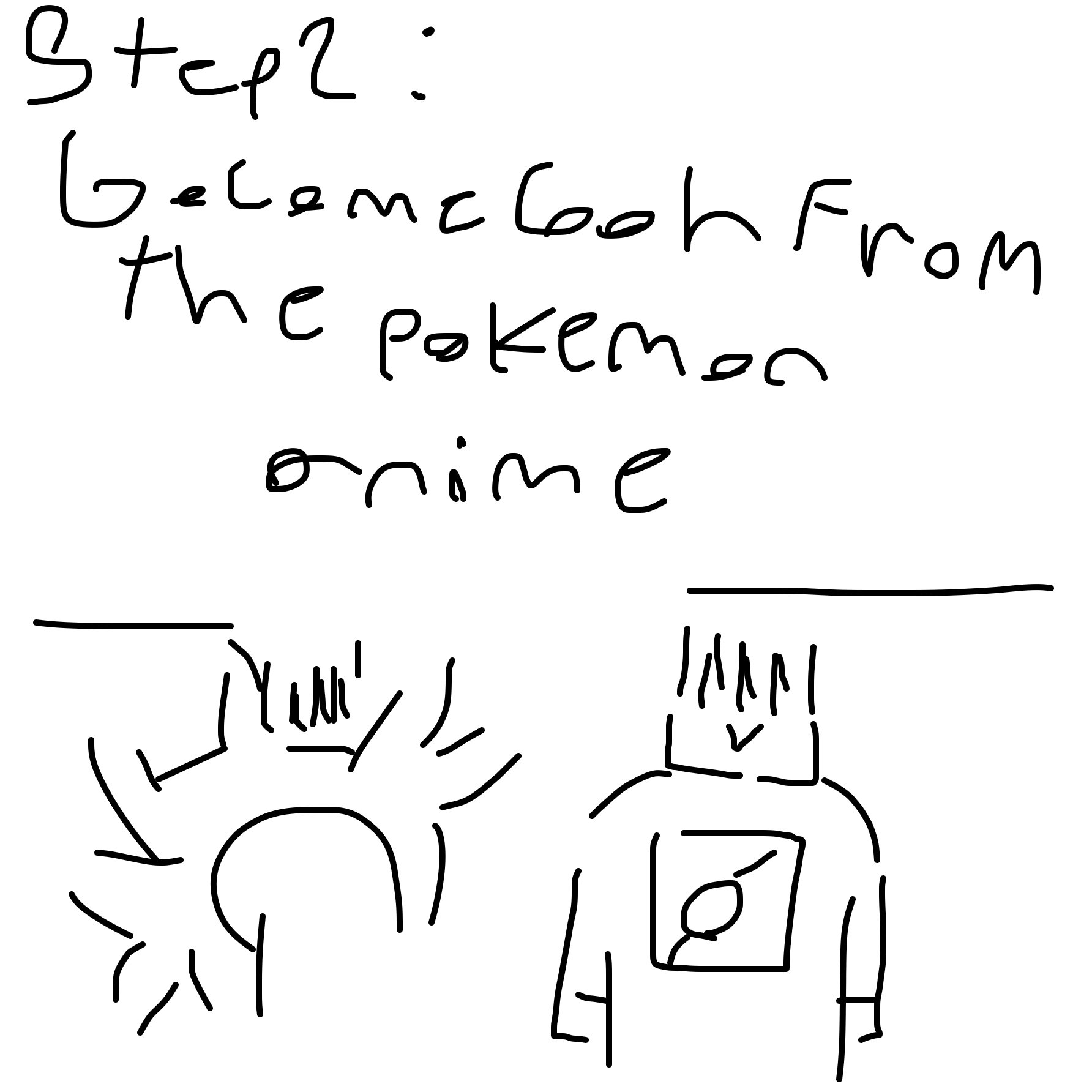 Drawing in Guide to Making A Puppet For Your Kid by Goh