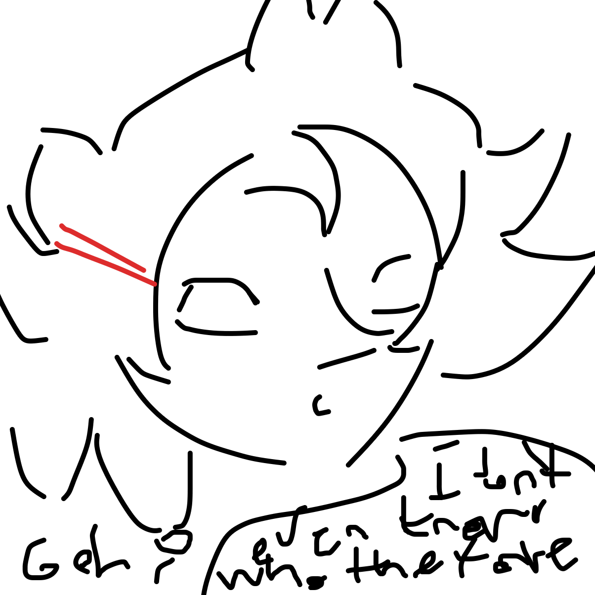 Drawing in Daytona Legg by Goh