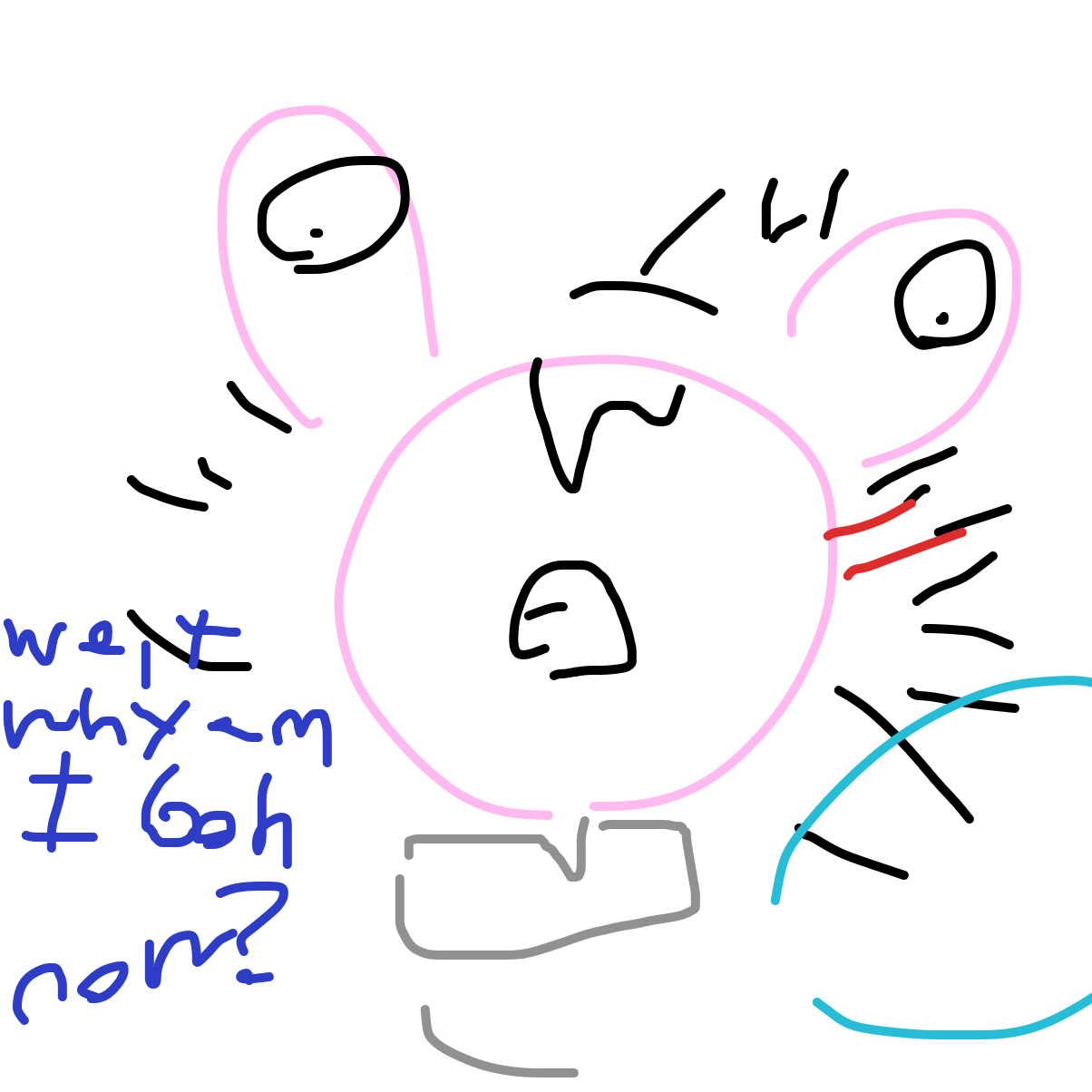 Drawing in Slow Flinch by Goh