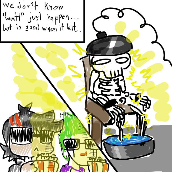 Drawing in Doctor Electric by FifaSam