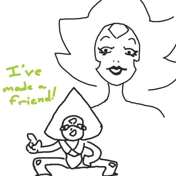 Drawing in Peridot by Taltri