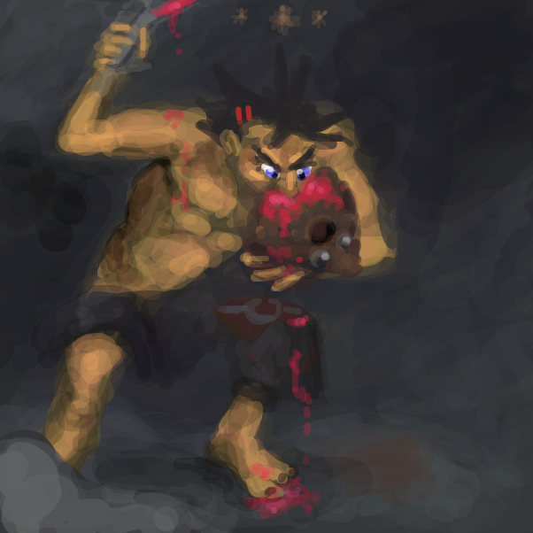 breakfast of champions - Online Drawing Game Comic Strip Panel by Peyocay