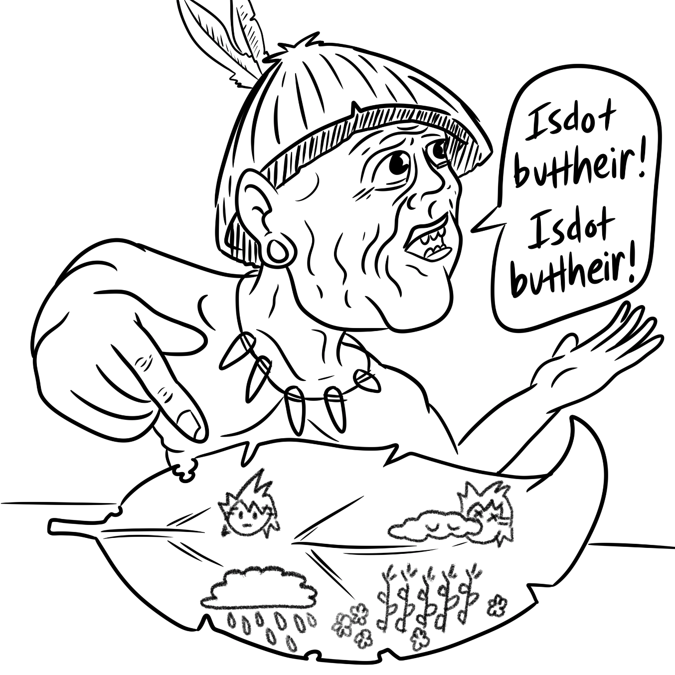  - Online Drawing Game Comic Strip Panel by Wizard Croissant