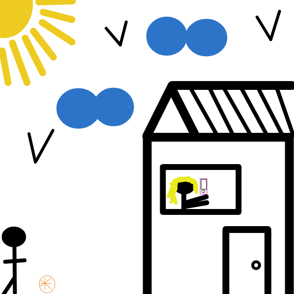  - Online Drawing Game Comic Strip Panel by wanderer