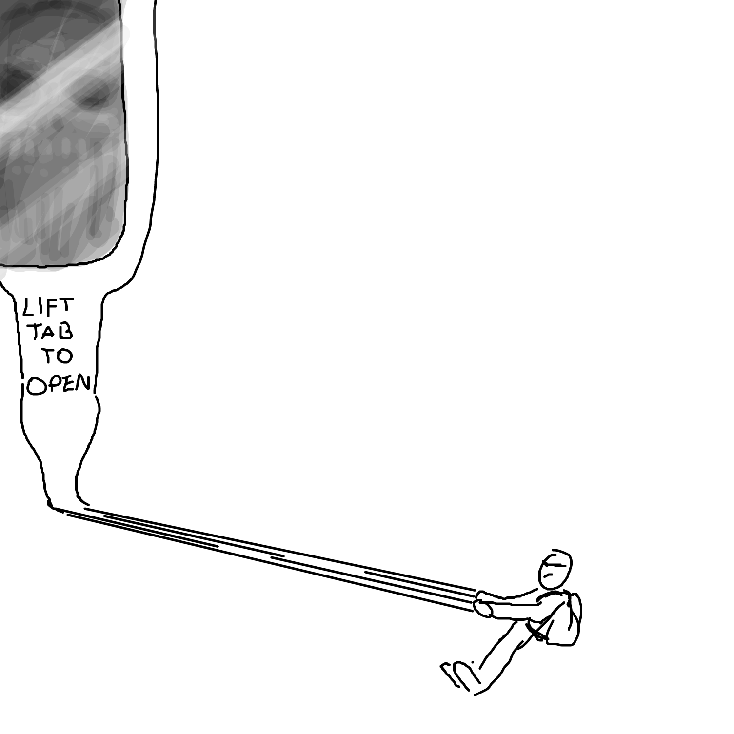 Drawing in Shaggy gos brrr by Sabandija