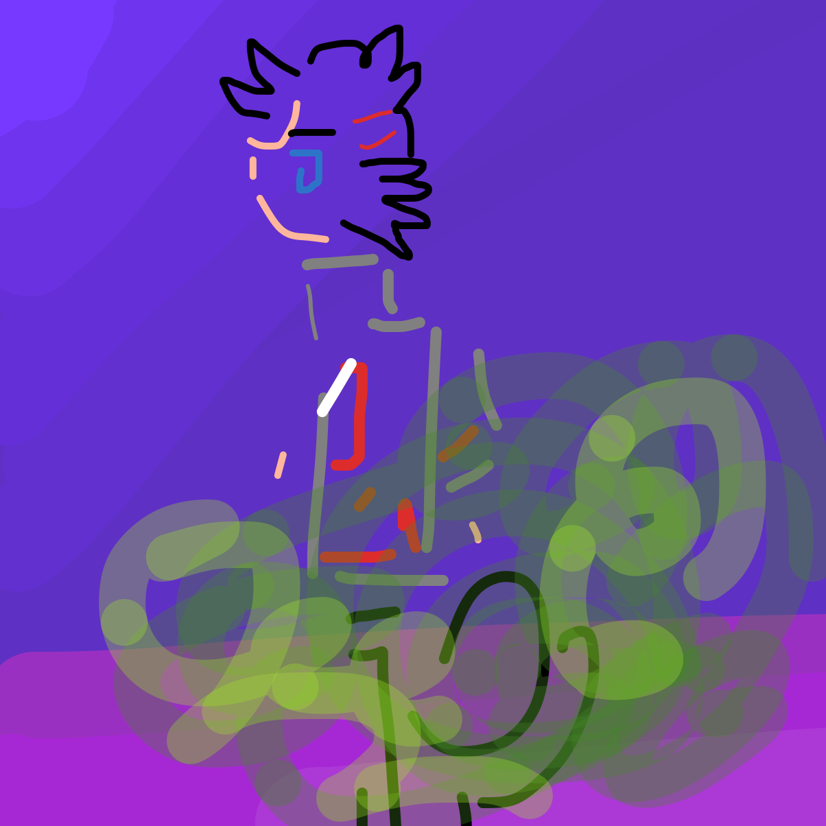  - Online Drawing Game Comic Strip Panel by Goh