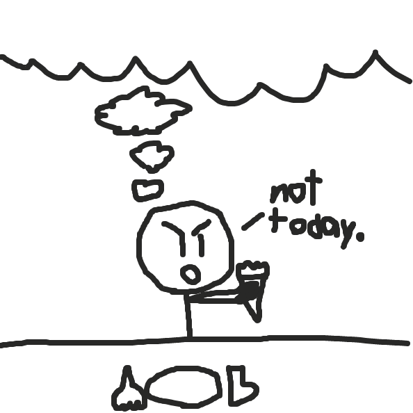 T'was all just a thought.. - Online Drawing Game Comic Strip Panel by cherrybread