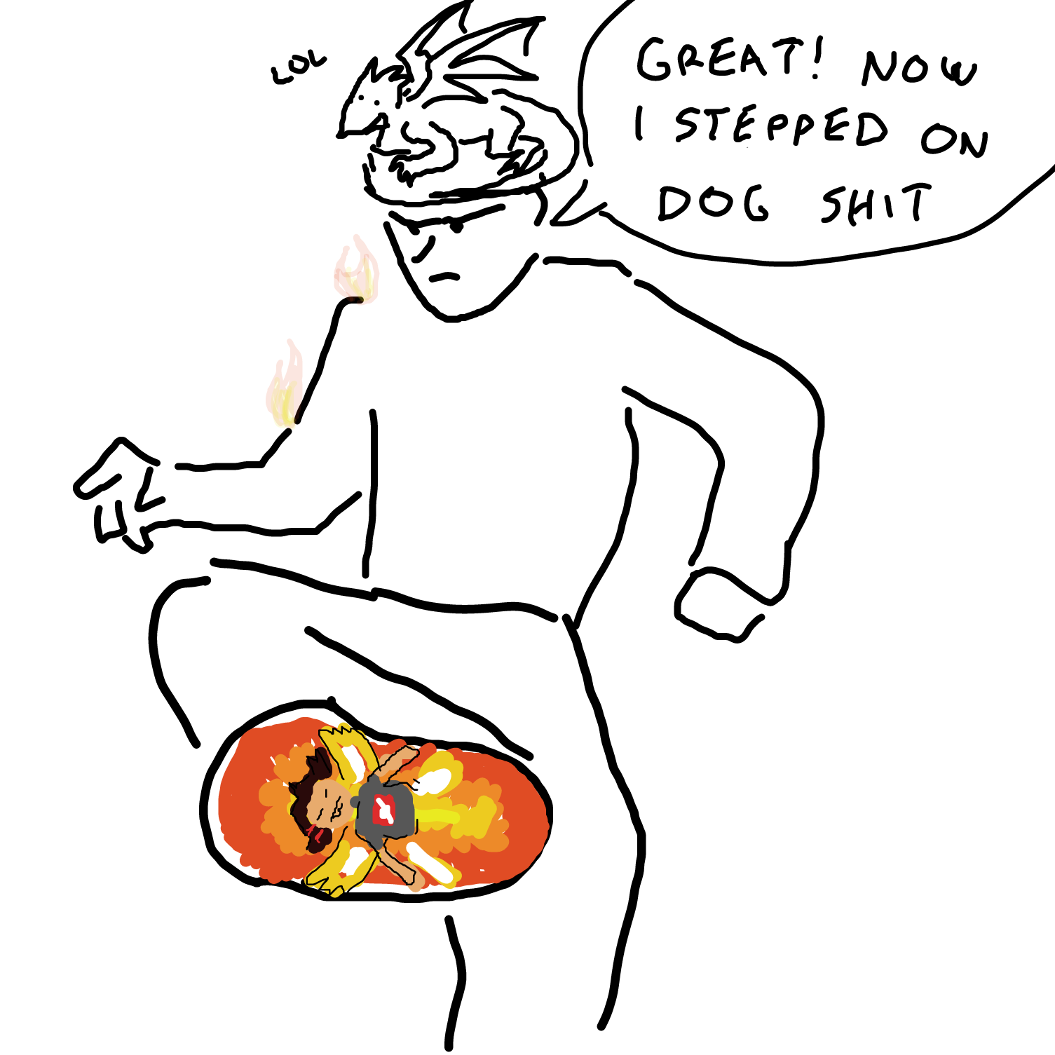  - Online Drawing Game Comic Strip Panel by Sabandija