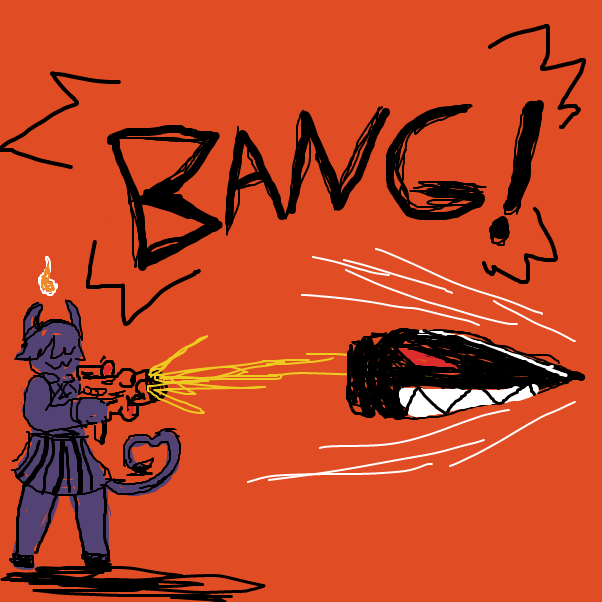 Drawing in GO GIRLBOSS GO by Derren